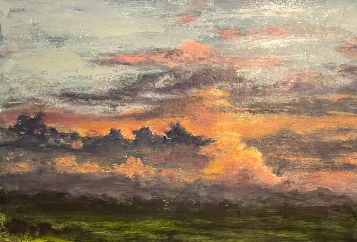 Good bye Aunt Milly. Hello LA Country Sunrise by Pat Love 