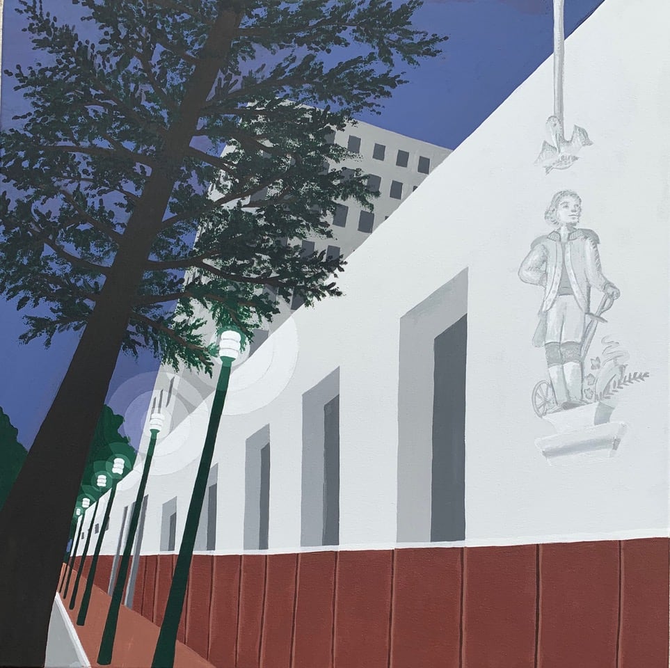 Jefferson & Marquis de Lafayette by Rachel Perry, Image 1.