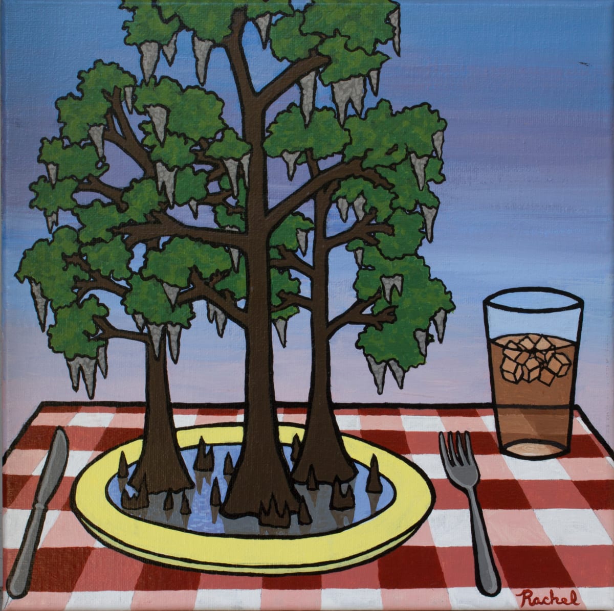 Cypress Platter by Rachel Perry, Image 1.