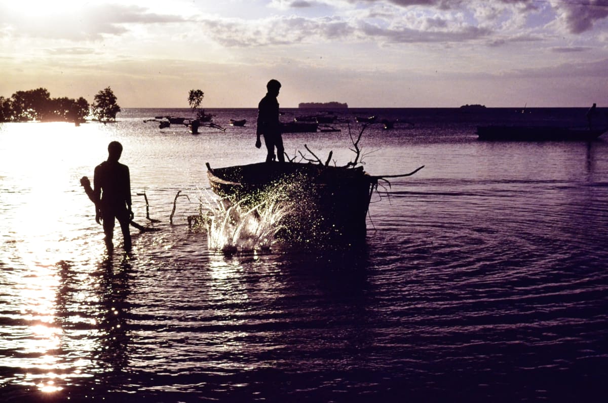 Fishermen in Africa by Glenn Stokes 