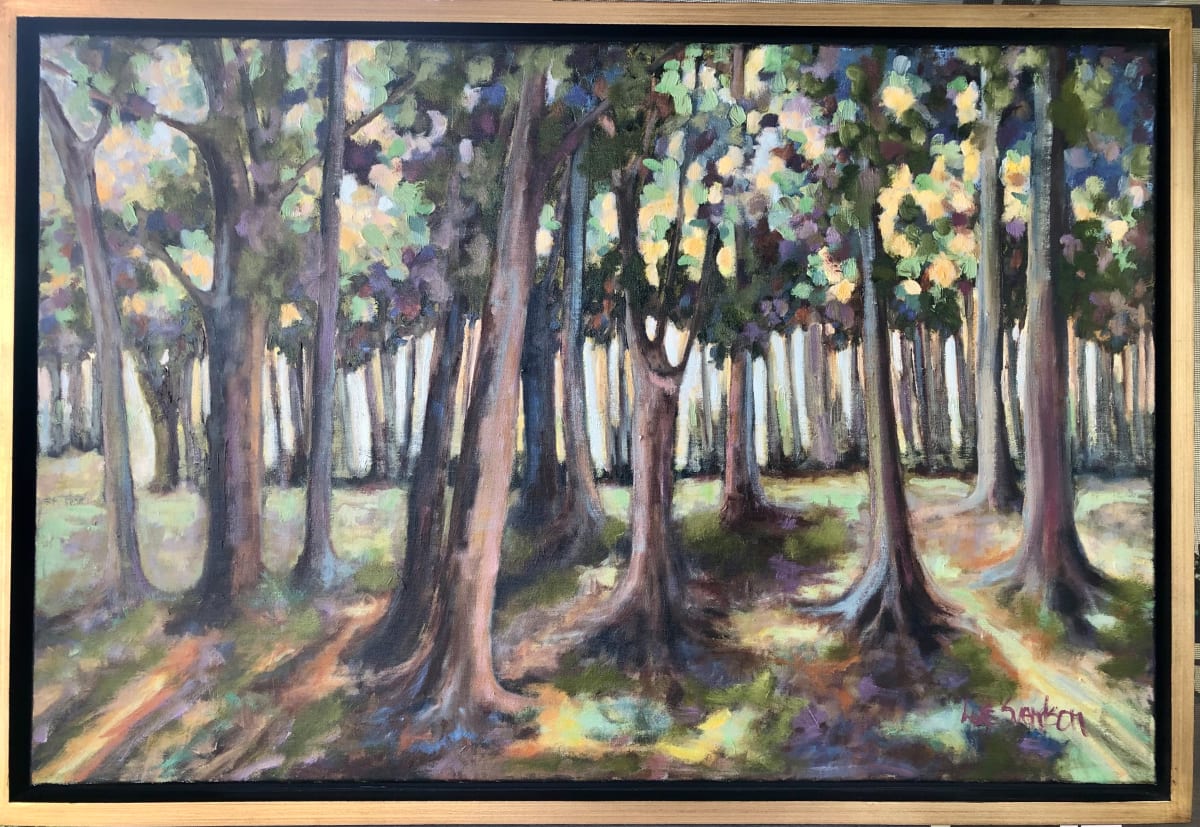 St. Francisville Louisiana Sunset by Lue Svendson 