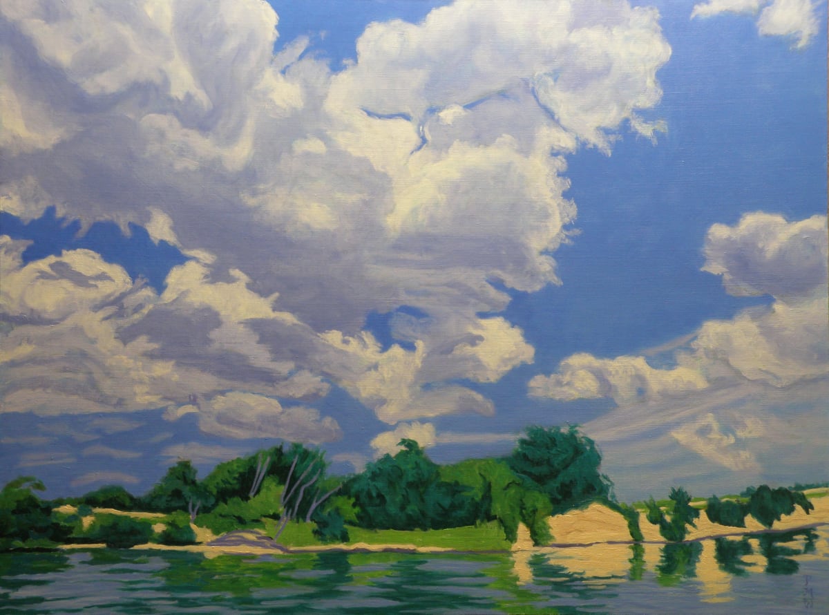 Cloud Over Curving Cliff by Peggy Walters, Image 1.