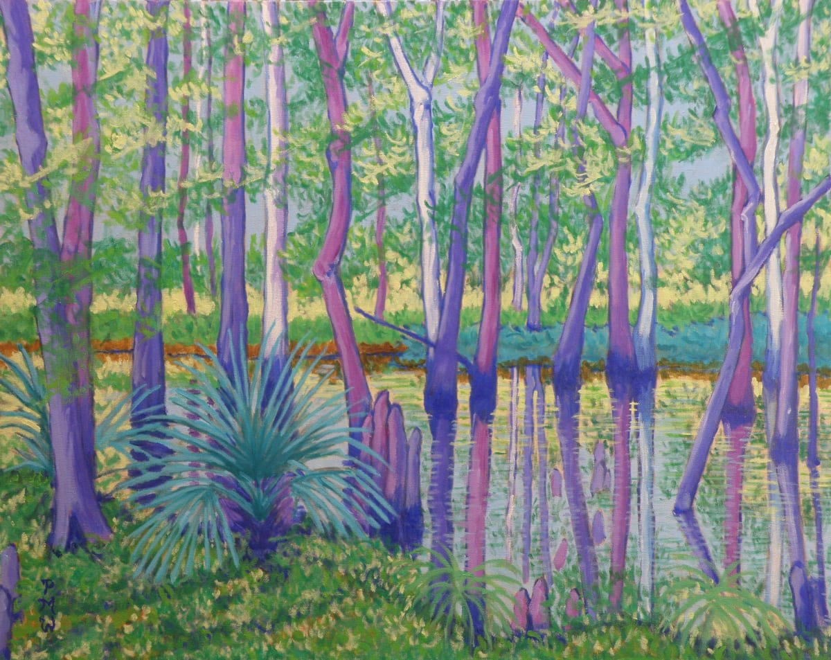 Palmettos, May by Peggy Walters 