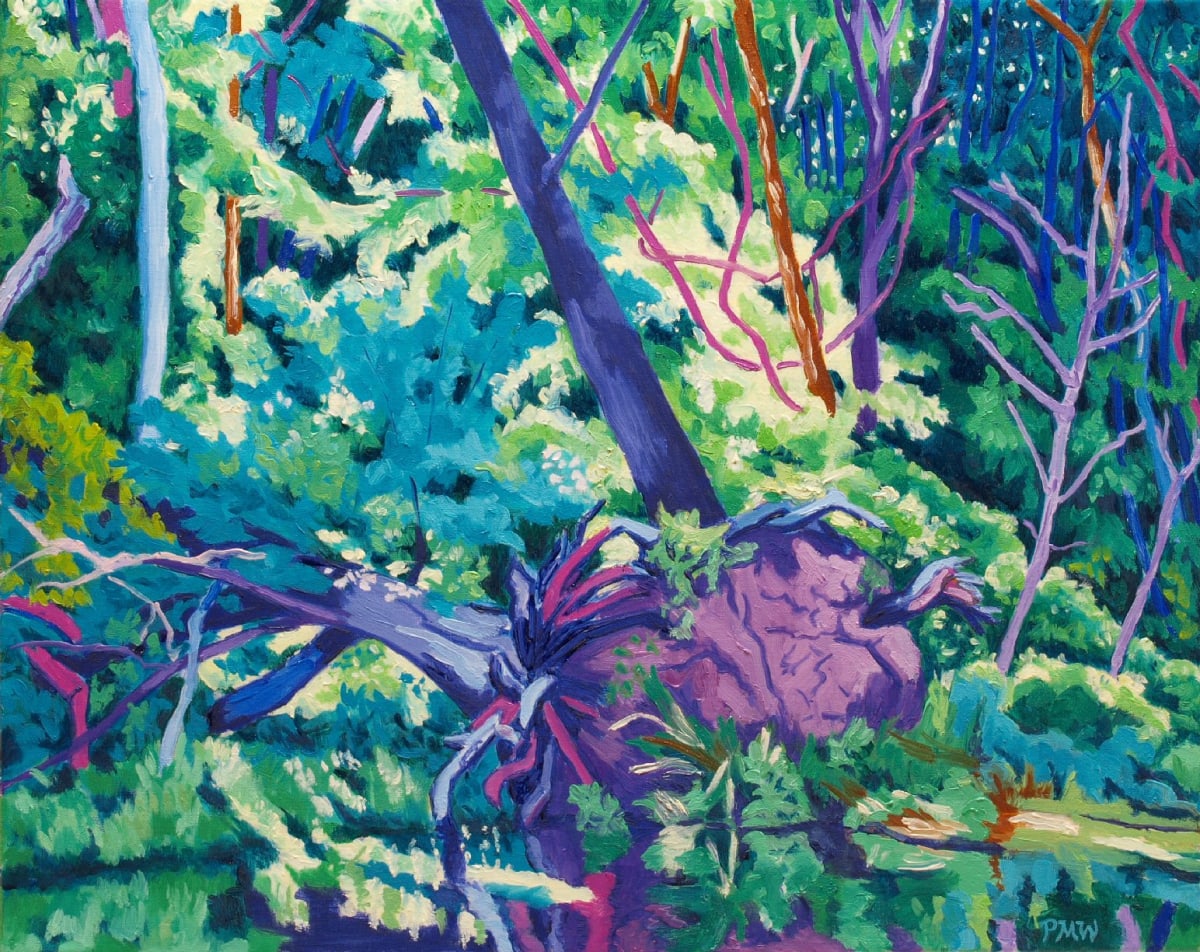 Root Ball On Toppled Tree by Peggy Walters, Image 1.