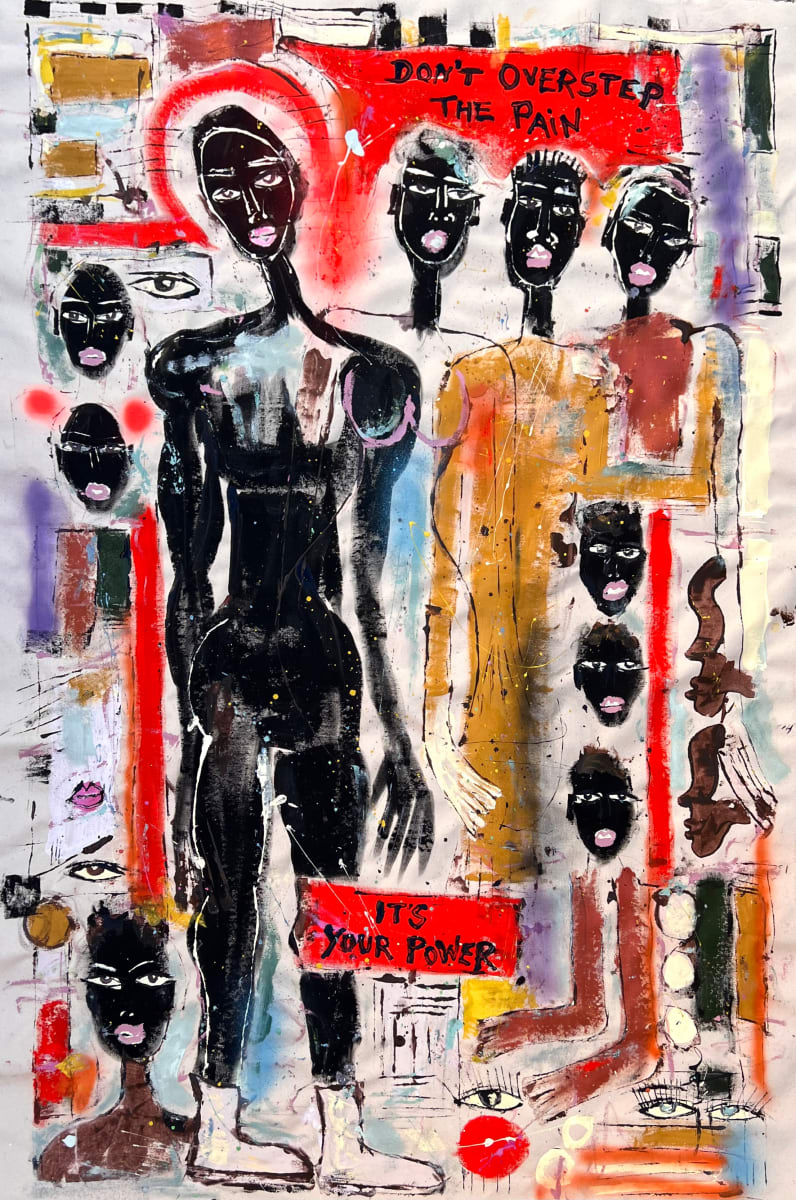 Don't Overstep The Pain, It's Your Power by Miles Regis 