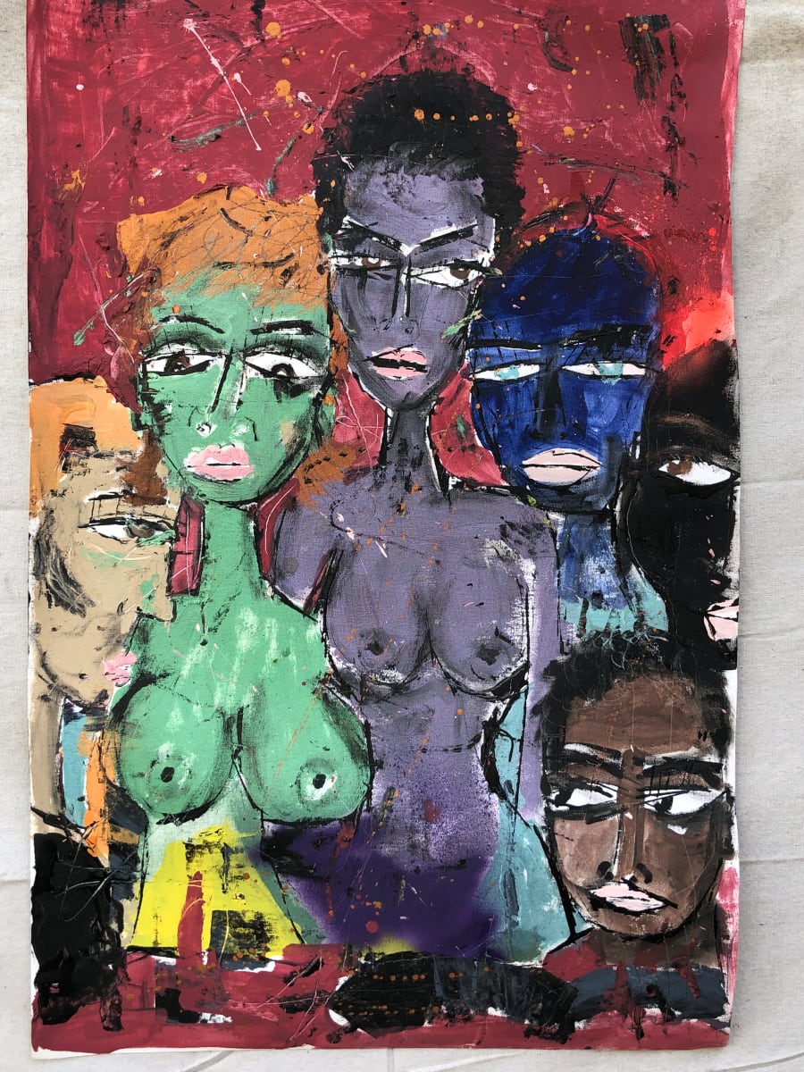 Girl At Least They Watching by Miles Regis 