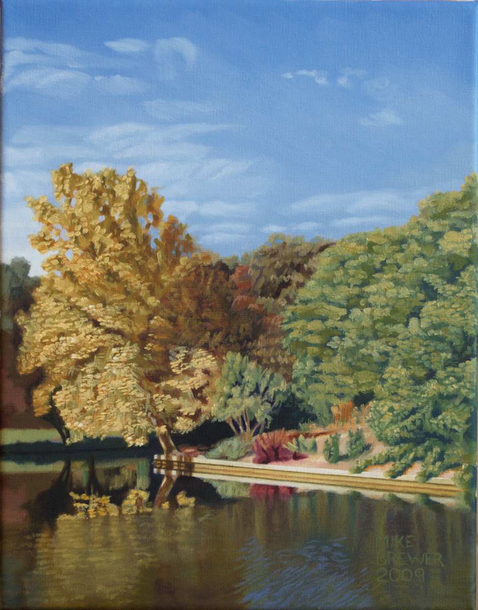 Golden Tree (Azalea Garden 1) by Mike Brewer, Image 1.