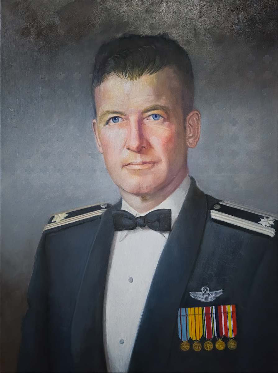 Colonel William A. Jones III, United States Air Force by Mike Brewer 