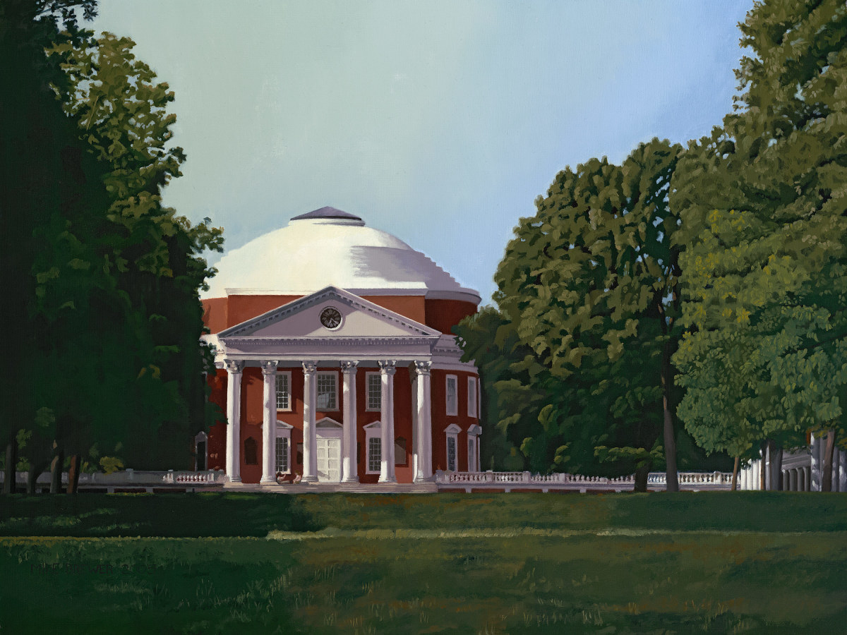 Rotunda at the University of Virginia by Mike Brewer 