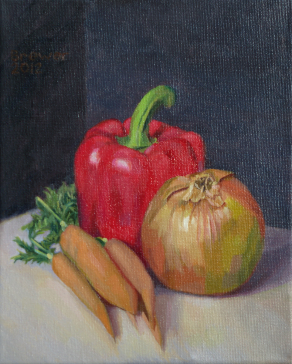 Onion Pepper Carrots by Mike Brewer 