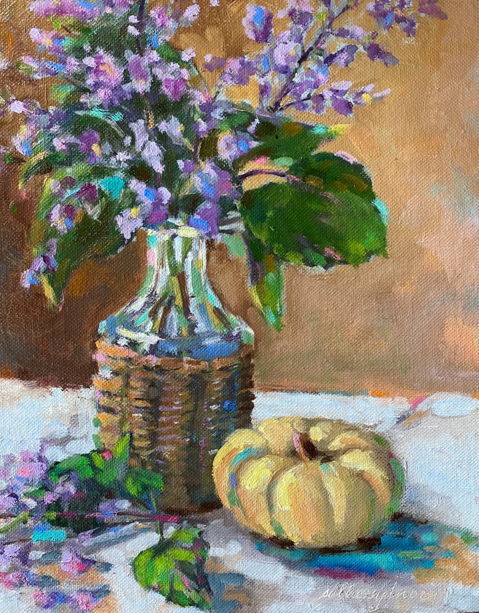 Still Life with Mini Gourd 