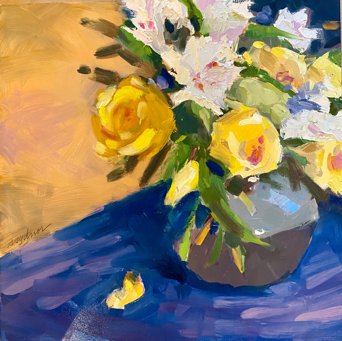 Vase of Sunshine by Sallie Sydnor 