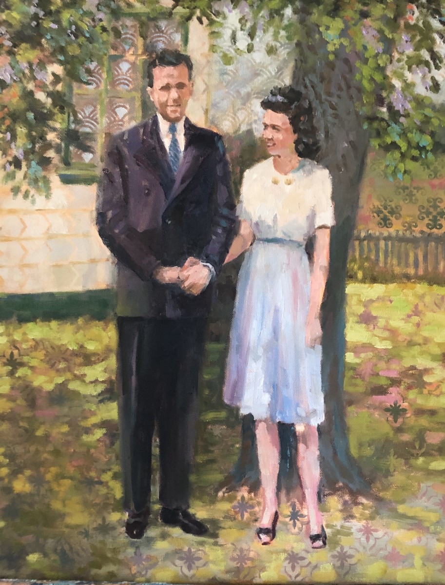 Sunday Afternoon Courting by Sallie Sydnor 