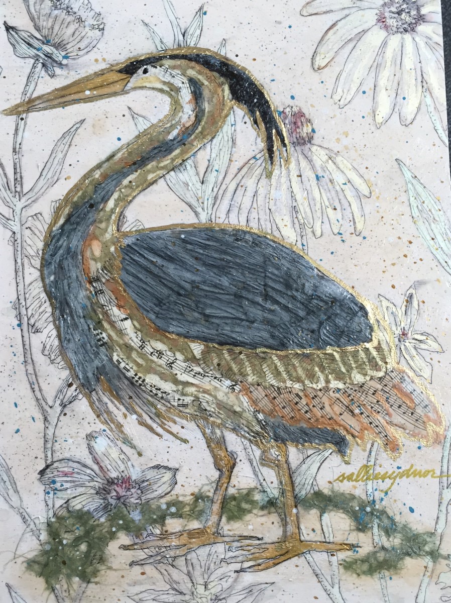 Heron by Sallie Sydnor 