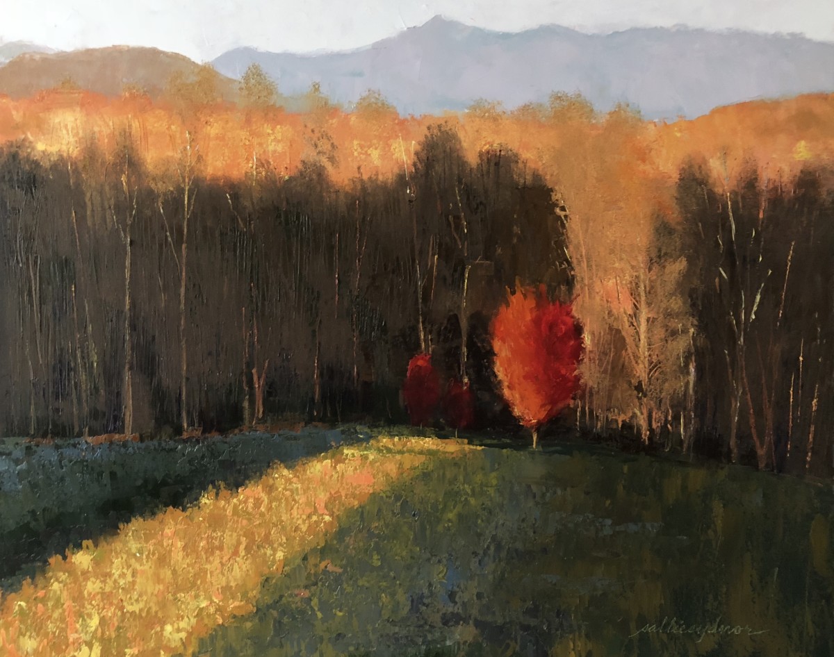 Field at Dawn by Sallie Sydnor 