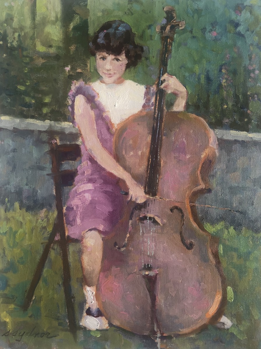 Budding Musician by Sallie Sydnor 