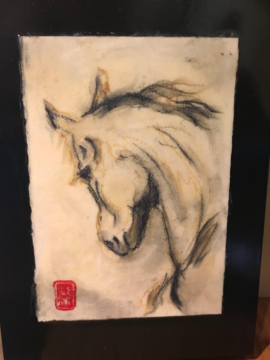 Head of a Horse II by Sallie Sydnor 