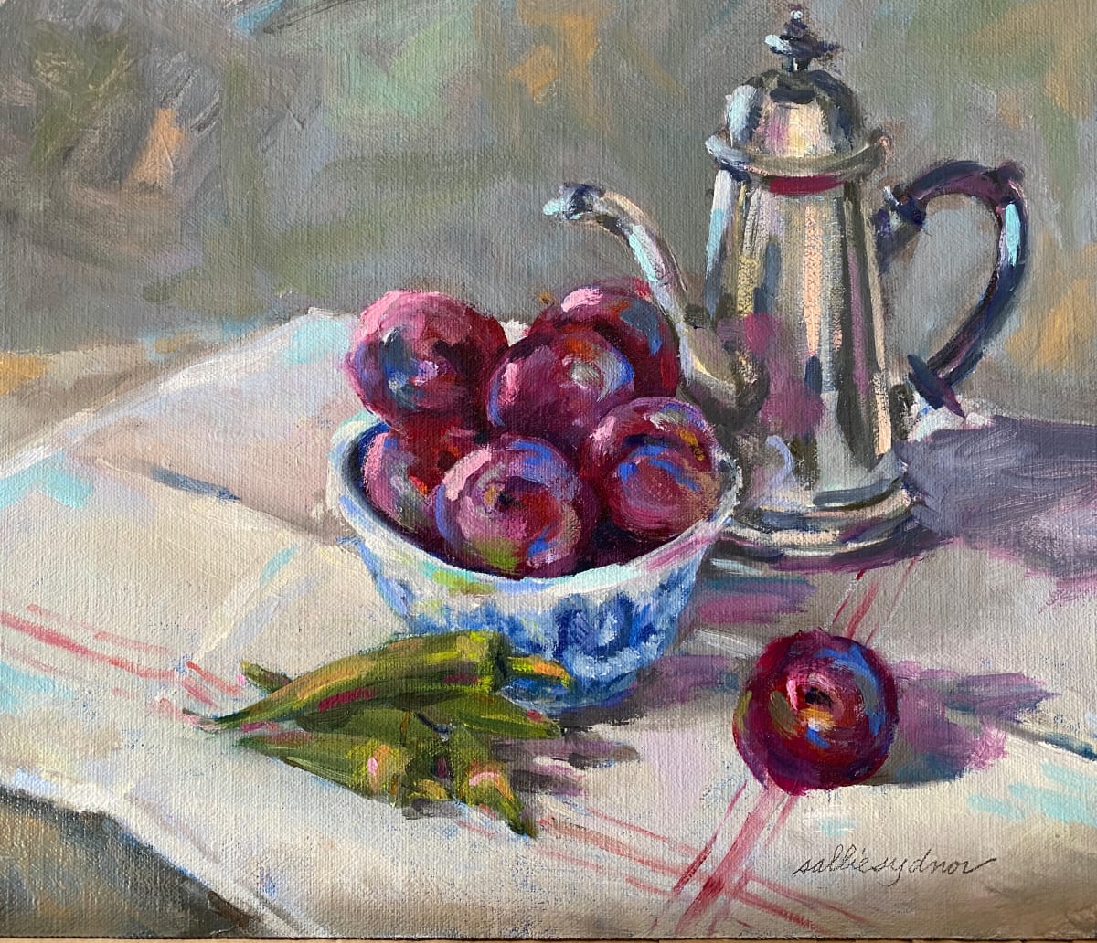 Pewter and Plums 