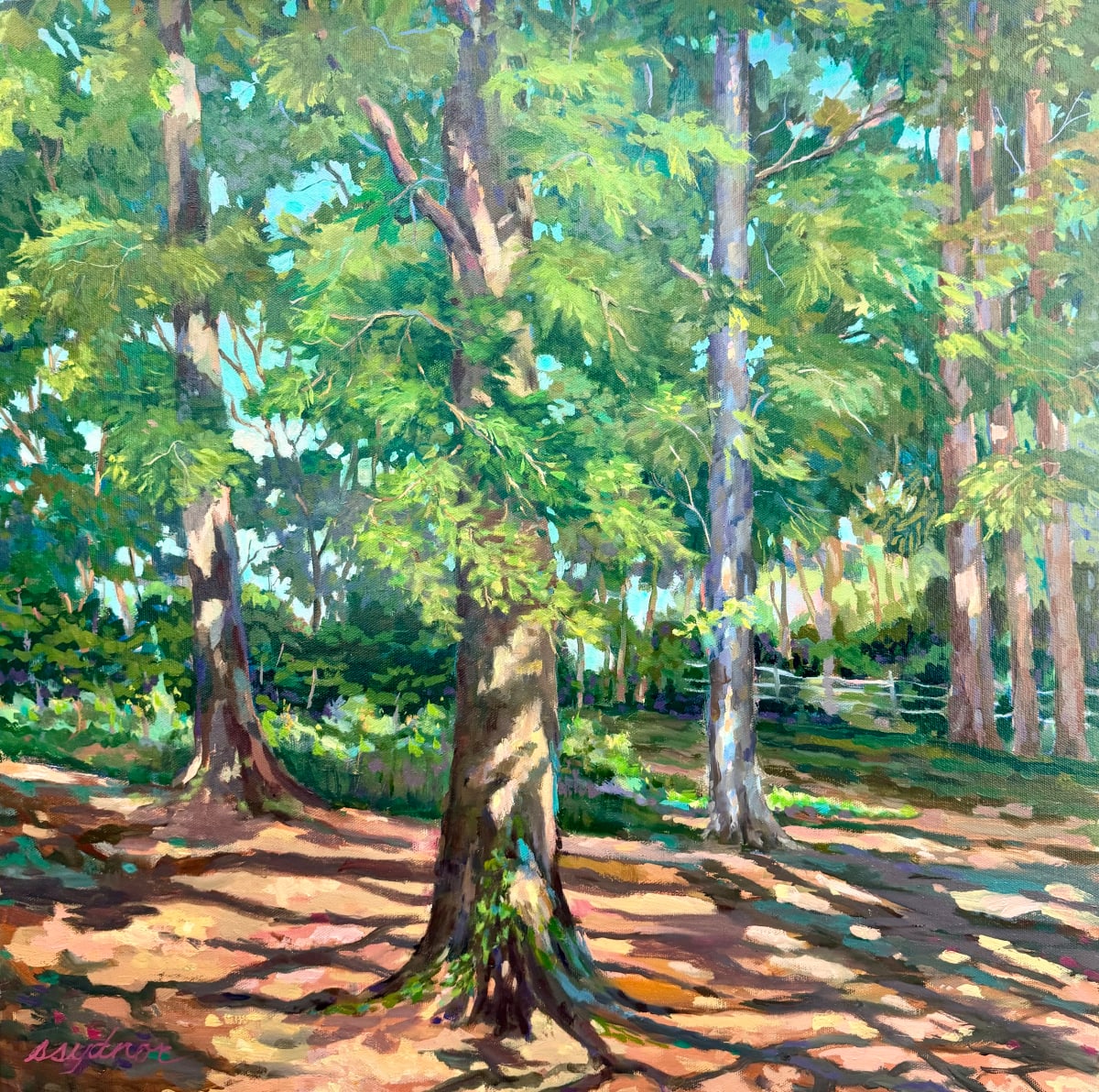 Looking Up in May II by Sallie Sydnor 