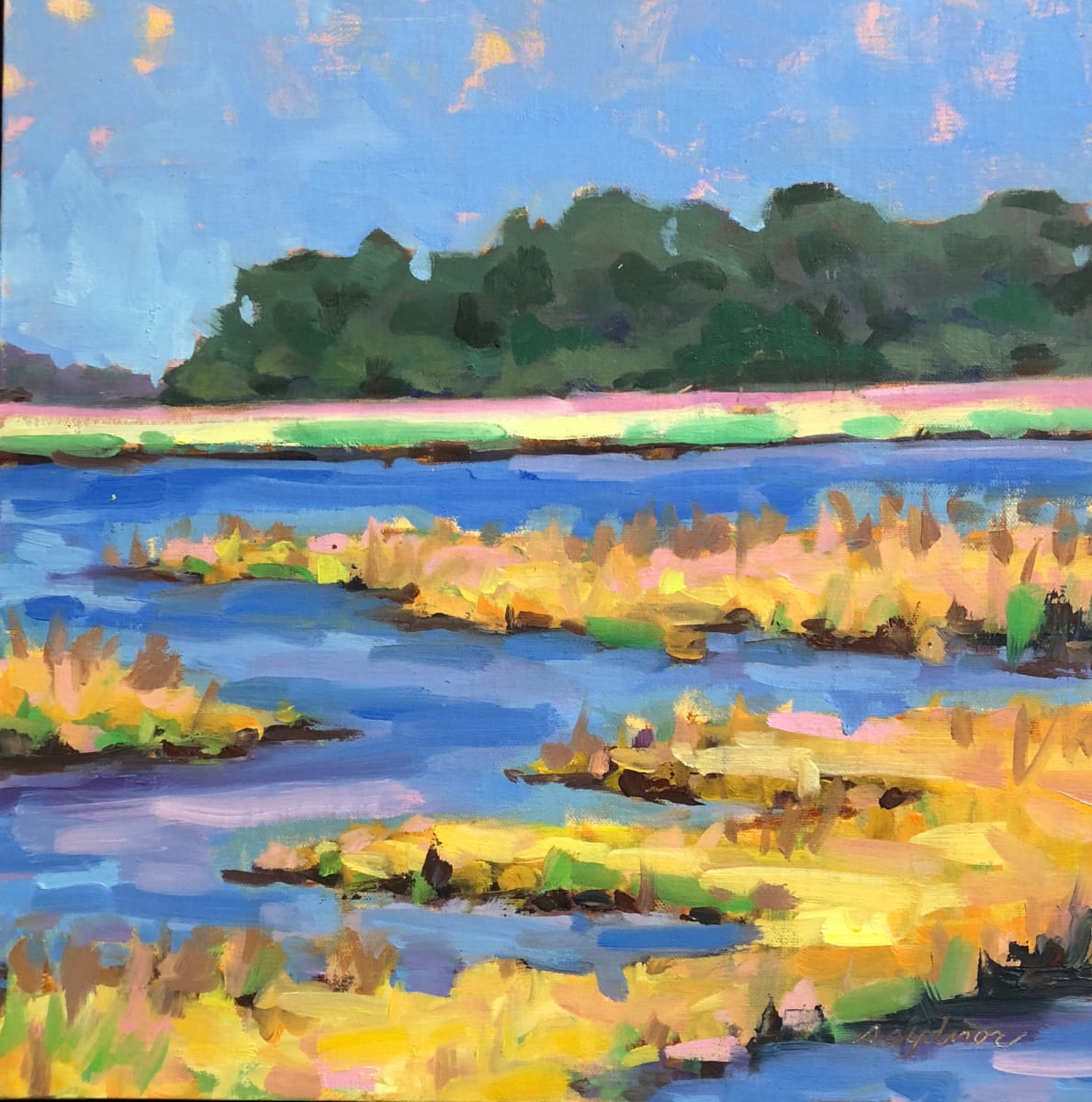 Carolina Tidal River by Sallie Sydnor, Image 1.