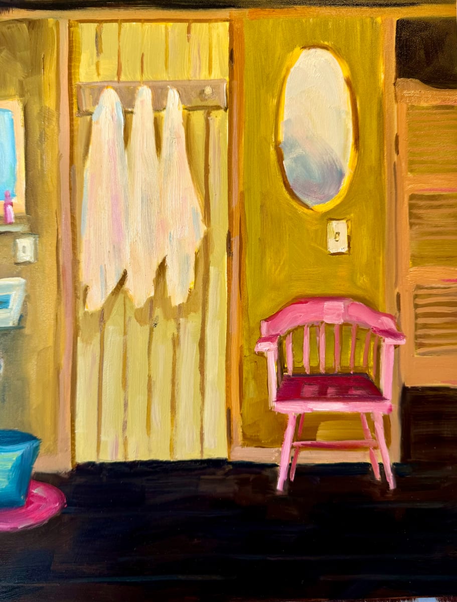 Magenta Chair by Sallie Sydnor, Image 3.