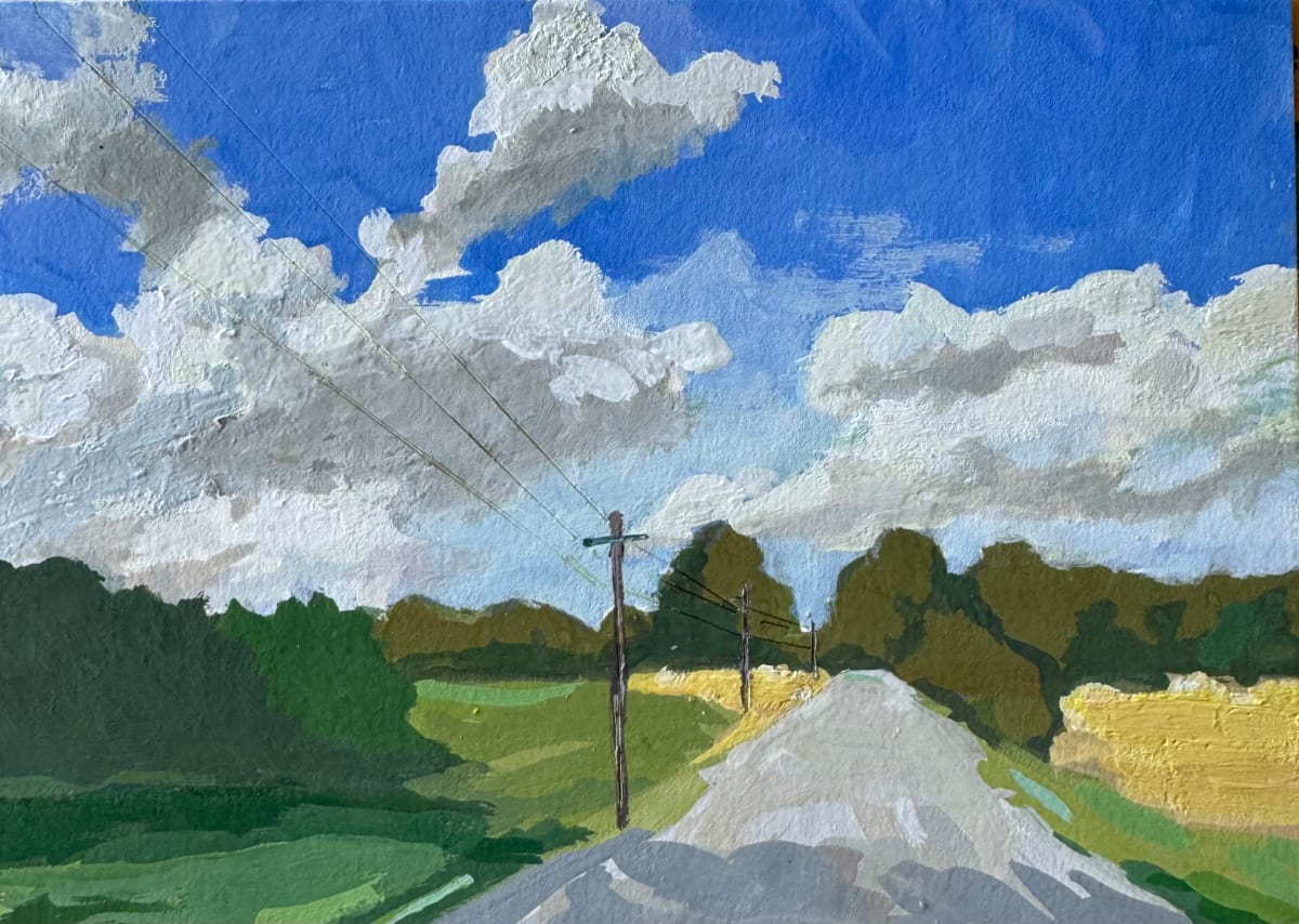 Sunny Backroad by Sallie Sydnor 