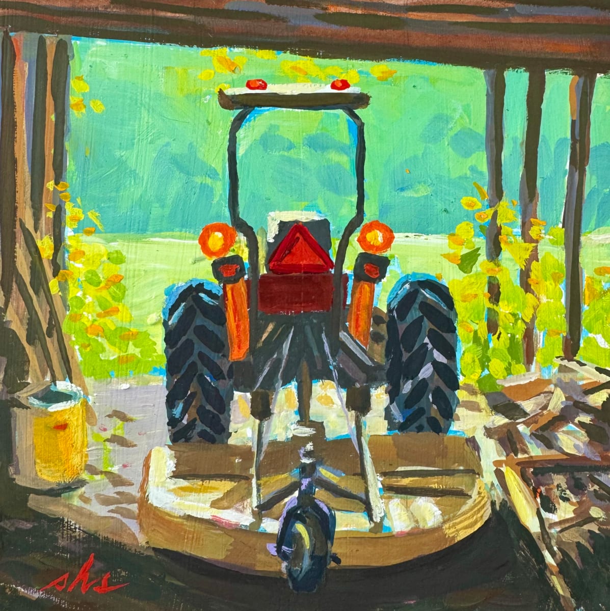 Workhorse at Rest by Sallie Sydnor 