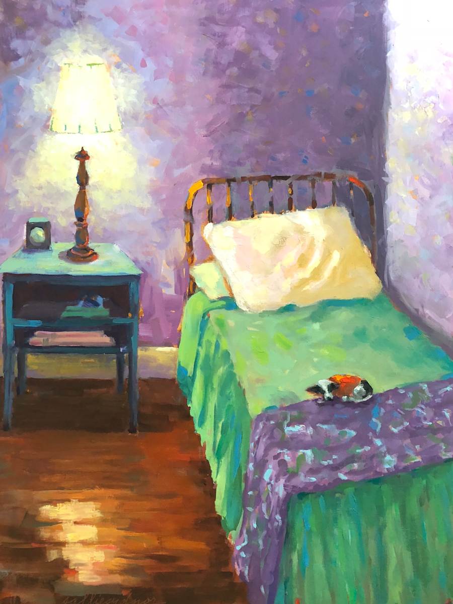 Interior with Tiny Dog by Sallie Sydnor, Image 1.