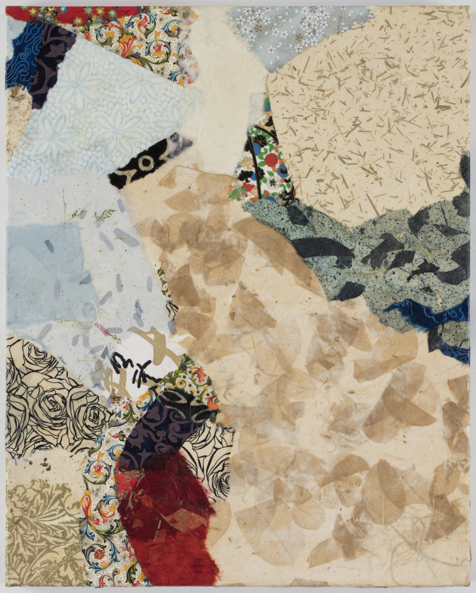 Waterfall Leaves by Maureen Maki 