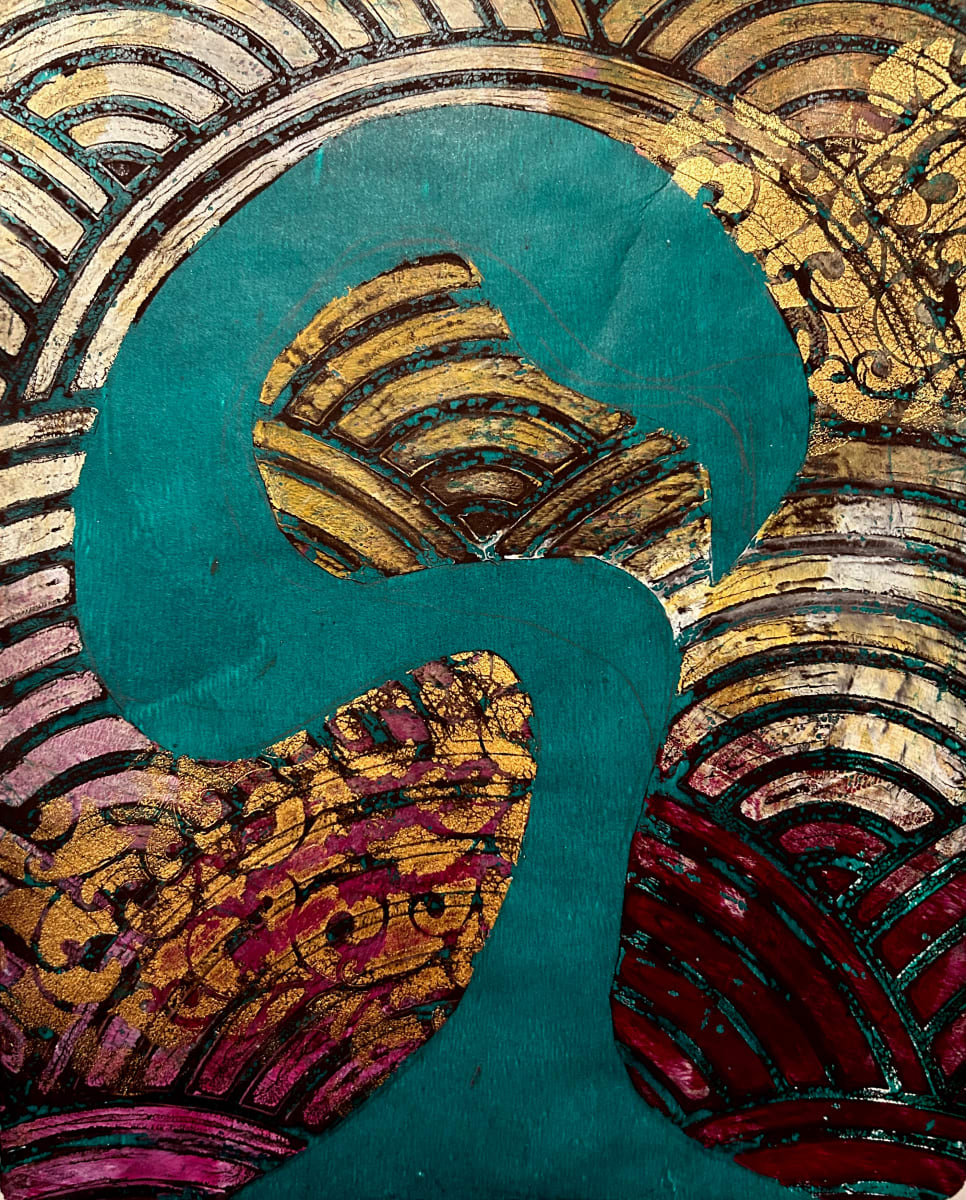 Sprout Golden Sun by Maureen Maki 