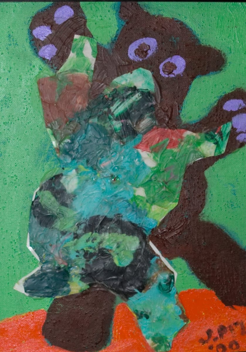 (bear and frog) by Jack McLarty 