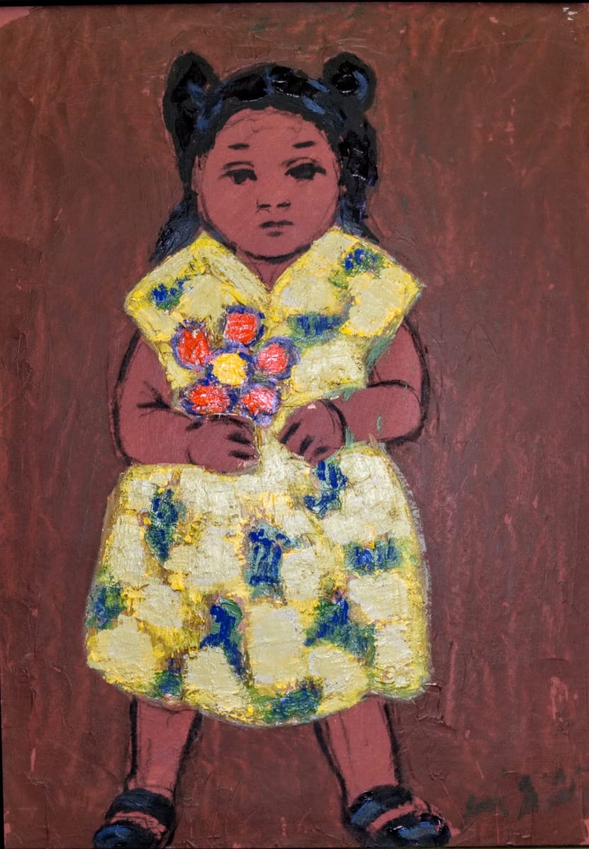 Child with a Bouquet by Jack McLarty 