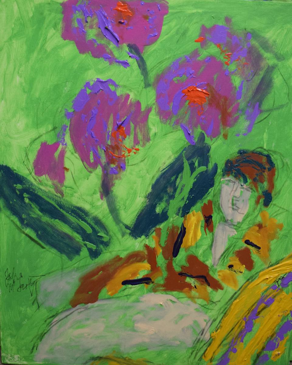 (lounging woman) by Jack McLarty, Image 1.