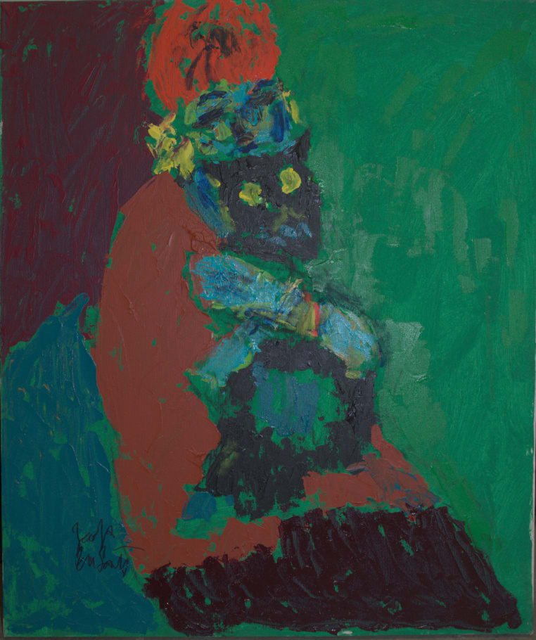 Barbie with Taylor the Cat by Jack McLarty 