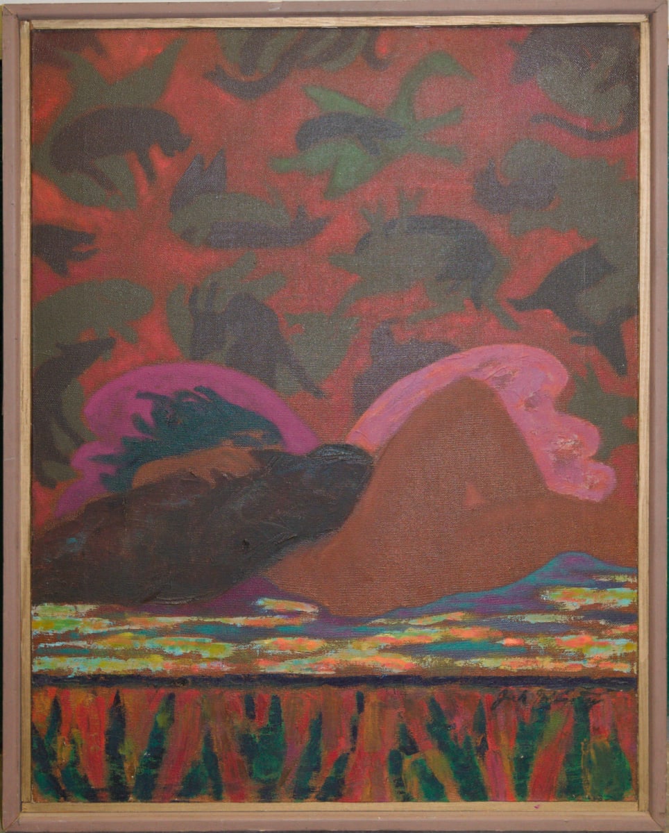 The Red Wall by Jack McLarty, Image 1.