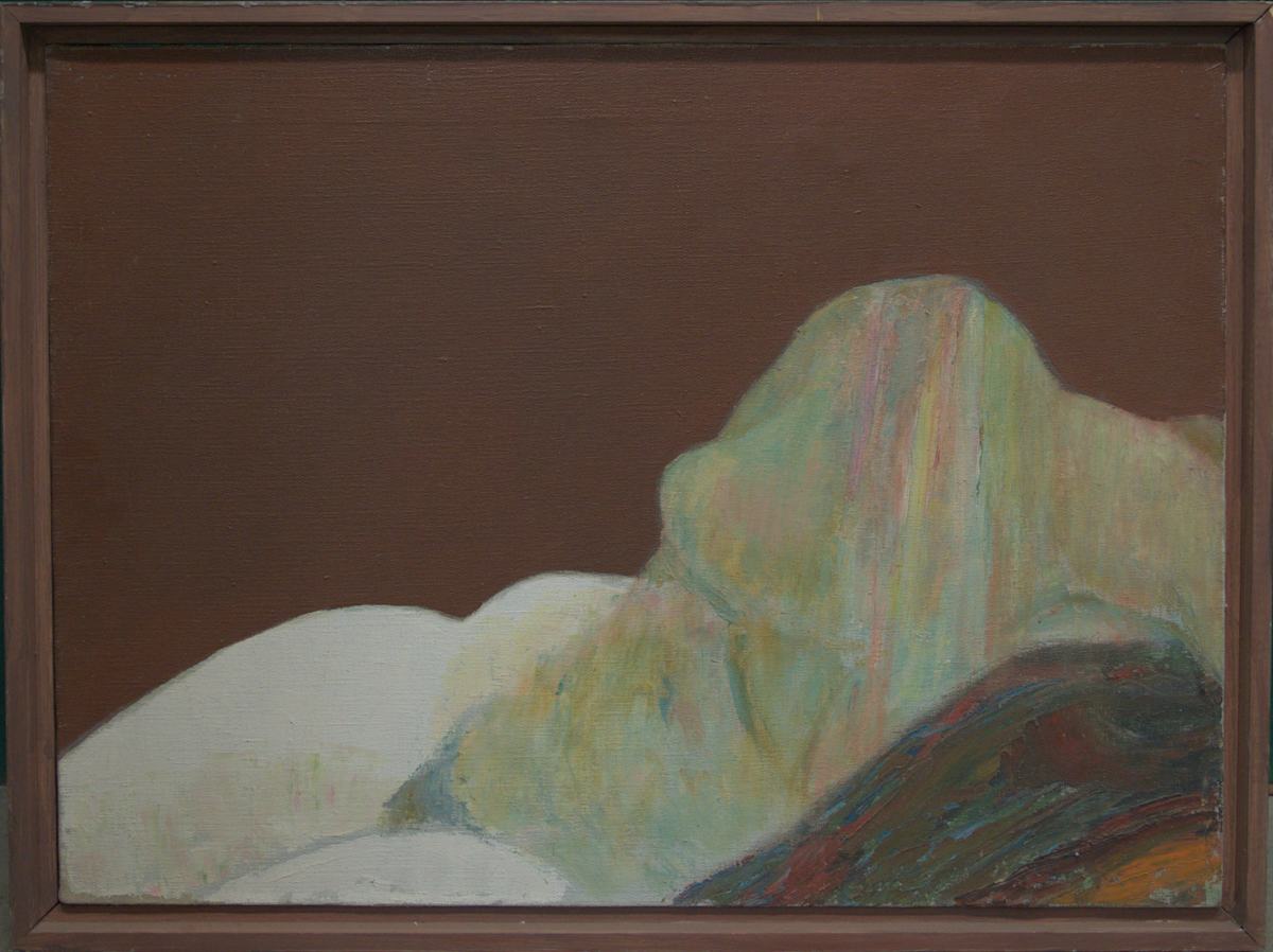 (red woman with head turned) by Jack McLarty, Image 1.