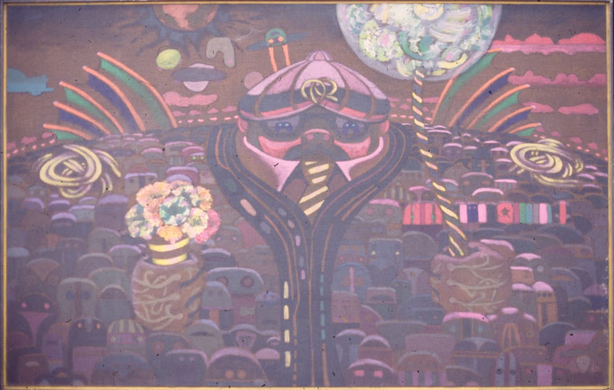 General Motors / Auto-Portrait by Jack McLarty  Image: General Motors, from slide