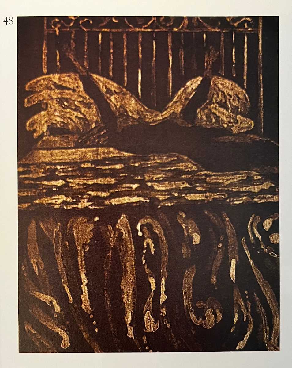 Angel of Love by Jack McLarty  Image: (from A Printmaker’s World p23)