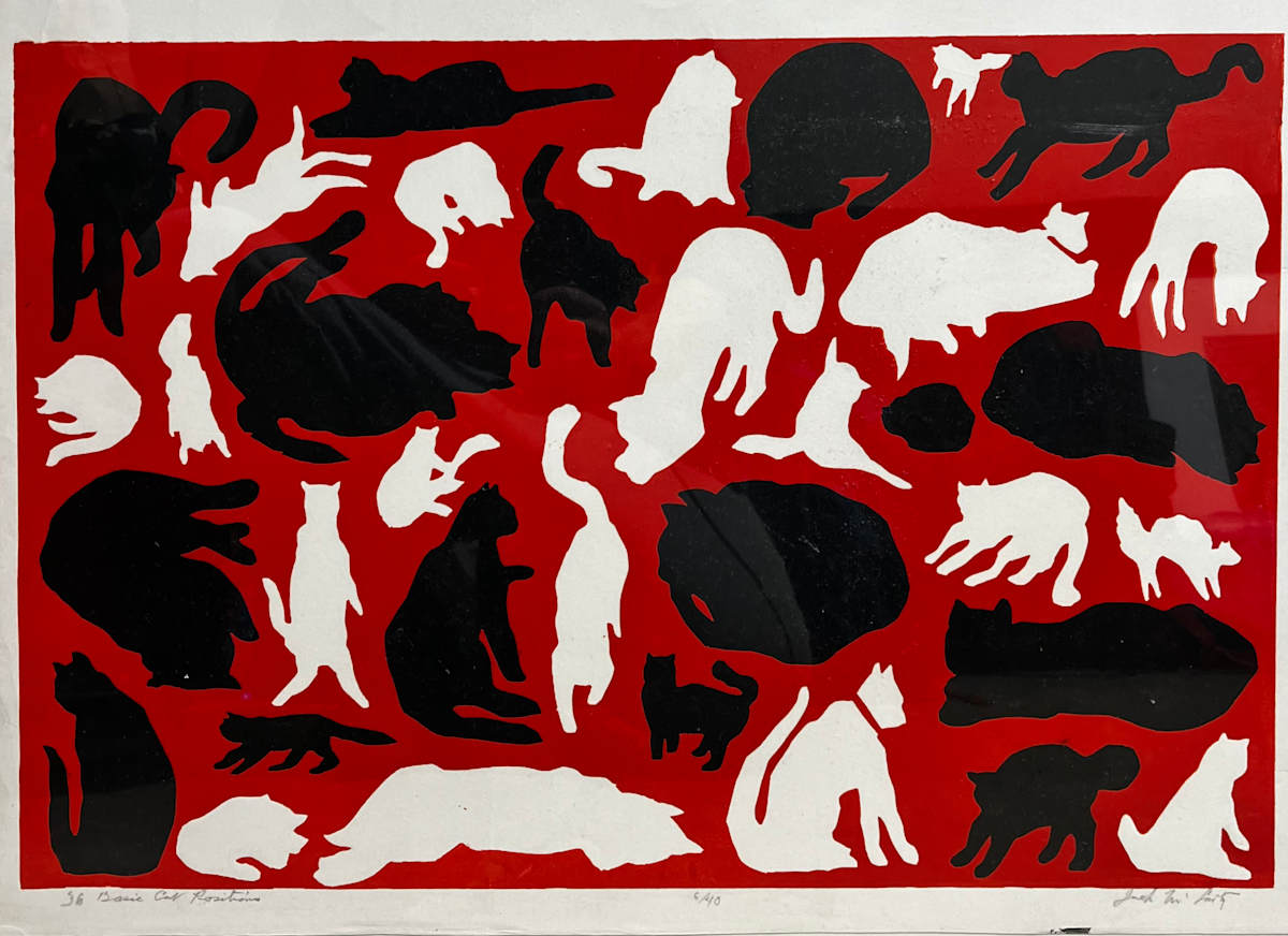 36 Basic Cat Positions 6/40 by Jack McLarty, Image 1.