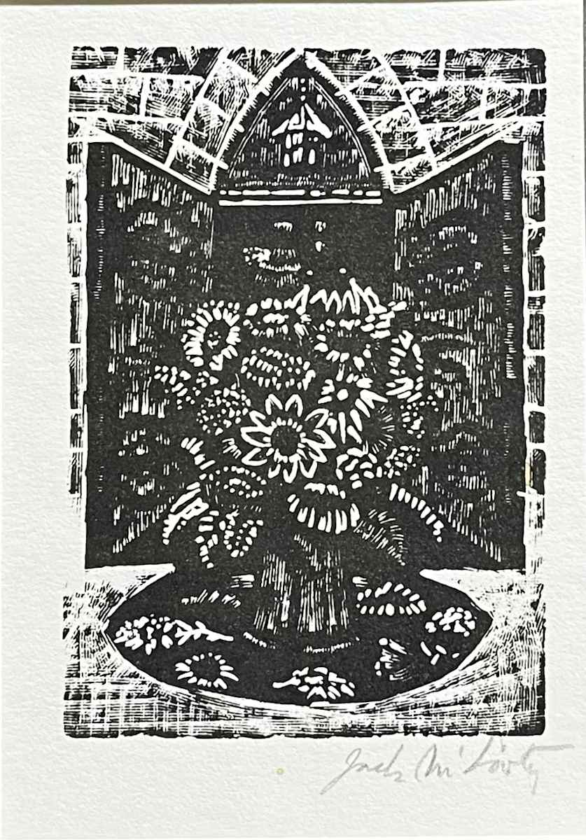 (vase of flowers) Proof 1 by Jack McLarty