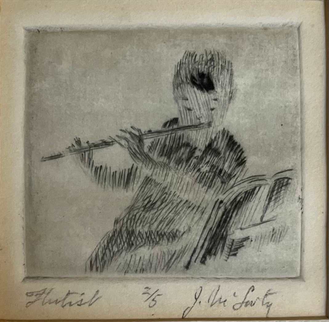 Flutist by Jack McLarty, Image 1.