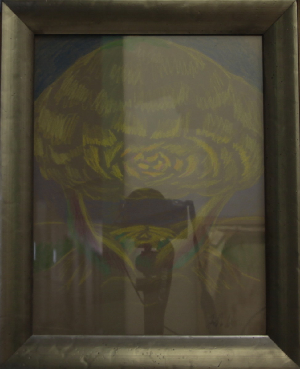 Holding up the Yellow Rose by Jack McLarty 