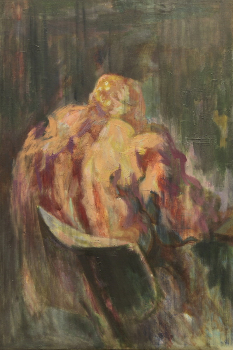 Figure at a Bar by Jack McLarty 