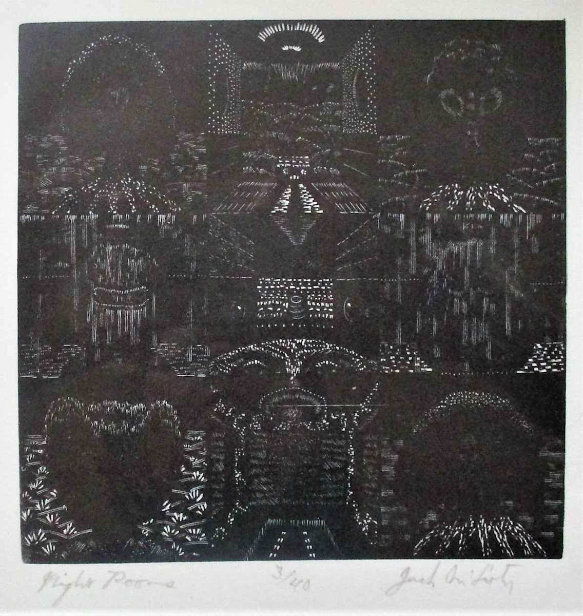 Night Rooms (edition) by Jack McLarty  Image: (image is of impression #3 of the edition)