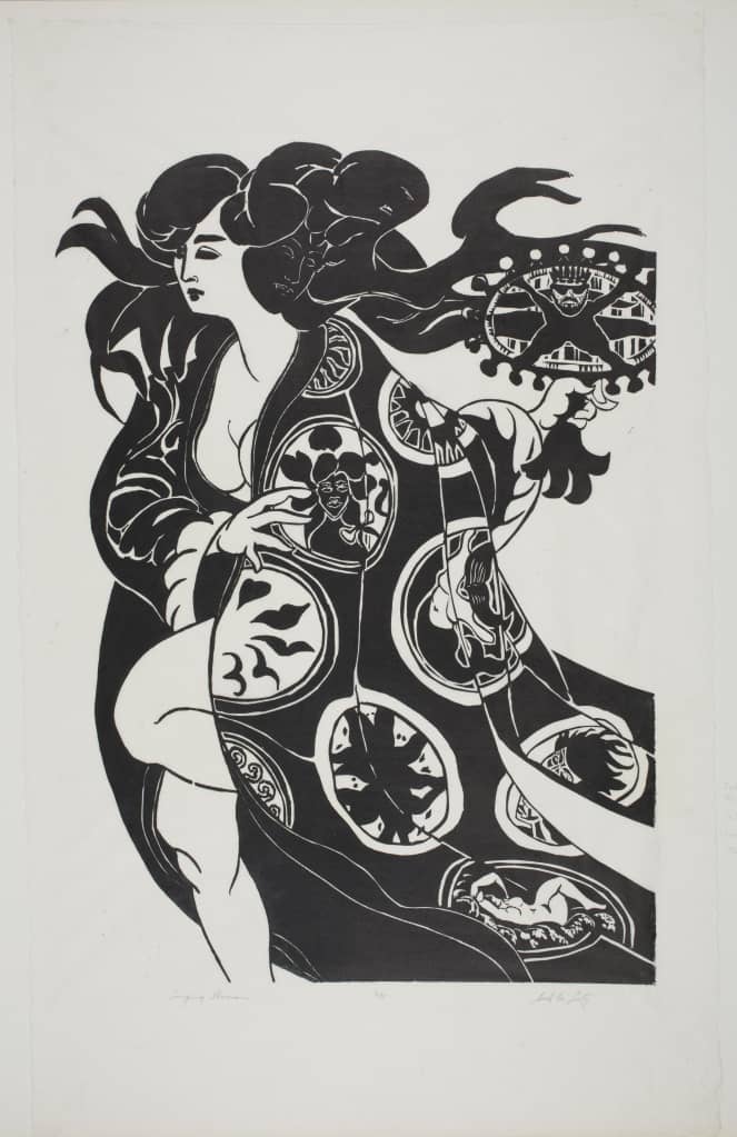 Emerging Woman (14/35) by Jack McLarty  Image: color and details are only approximate!