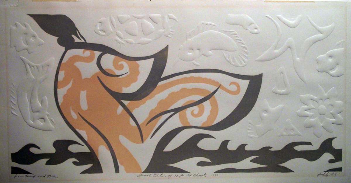 from Wind and Pines (special edition for Art Advocates) by Jack McLarty  Image: (from PCC website, pcc.edu/art-collection)