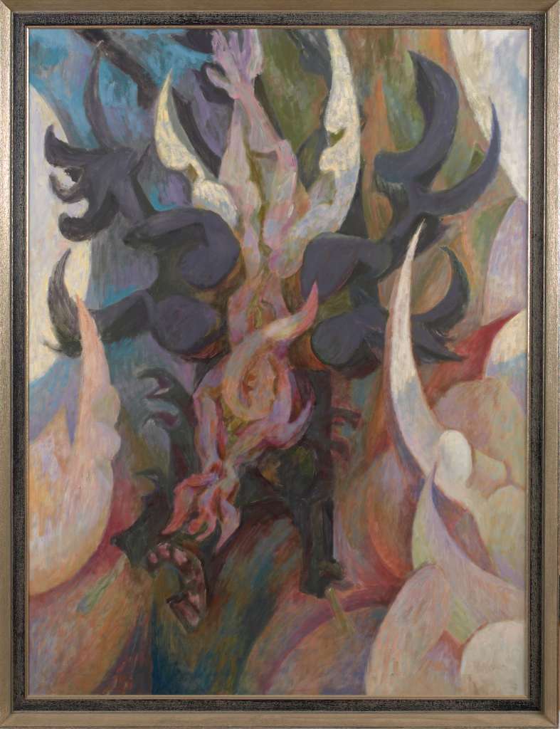 Persephone by Jack McLarty  Image: shown with frame (photo courtesy of Portland Art Museum)