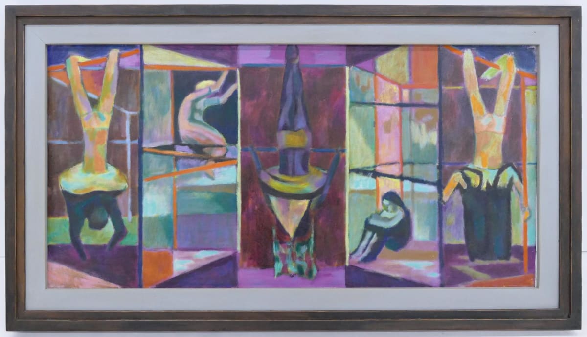Play Area (Bar Ballet?) by Jack McLarty  Image: framed