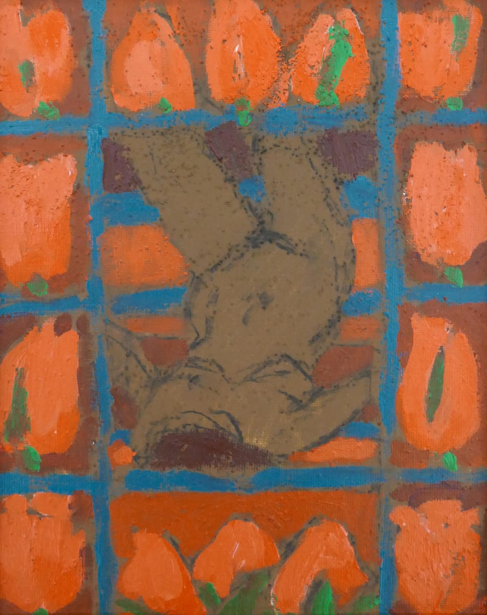 Nude with Pink Tulips AKA Red Tulips by Jack McLarty  Image: (from MBA auction April 2023)