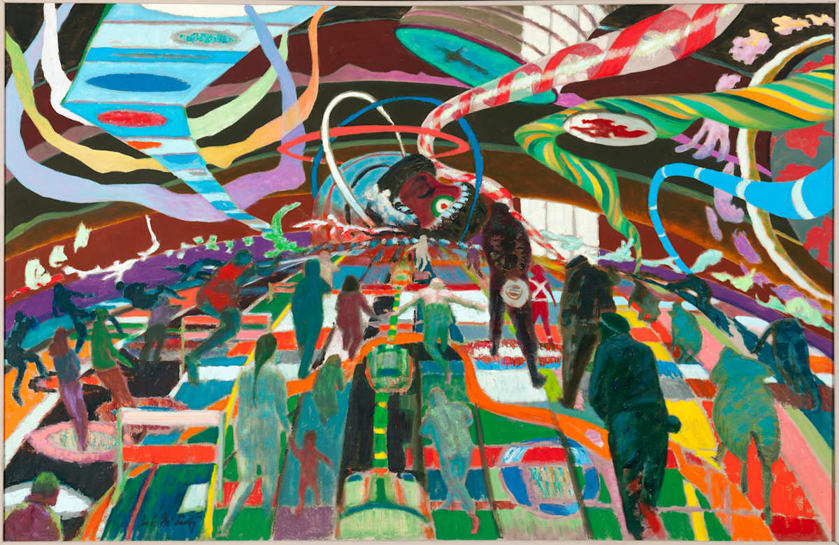 Tracking by Jack McLarty  Image: (canvas only)